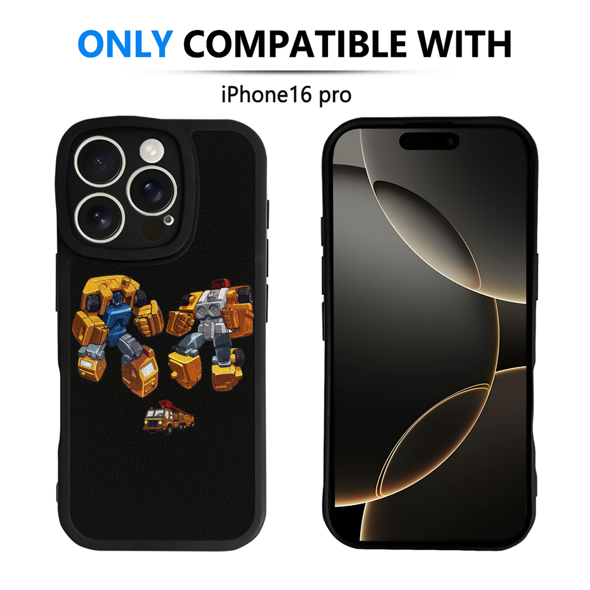 （画像用）  【iPhone 16シリーズ対応】シリコンスマホケース（レザー調） 材質：シリコン
